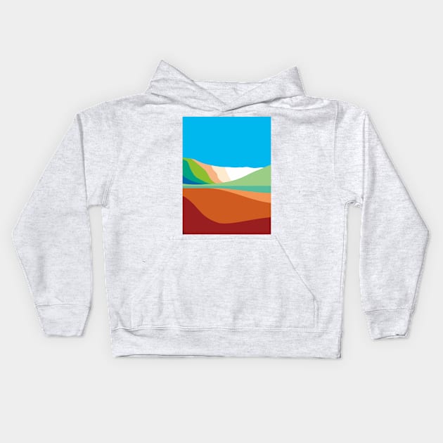 Color field Kids Hoodie by Imordinary